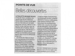 sud ouest 28 mai 2012