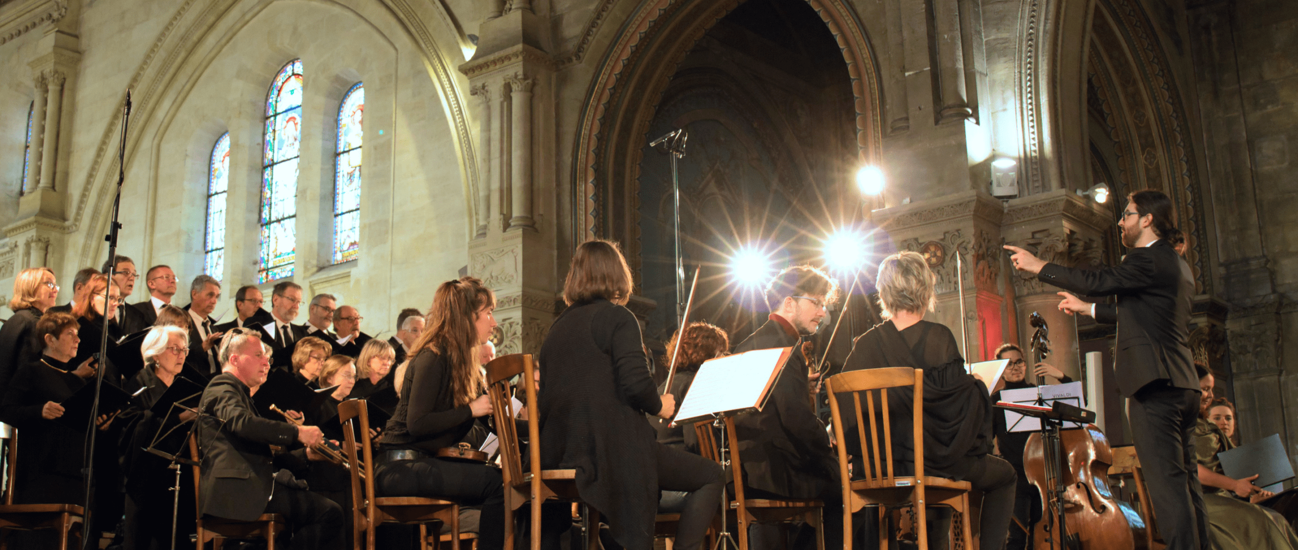 Groupe Vocal La Psallette en concert à l'église Sainte-Marie de la Bastide à Bordeaux